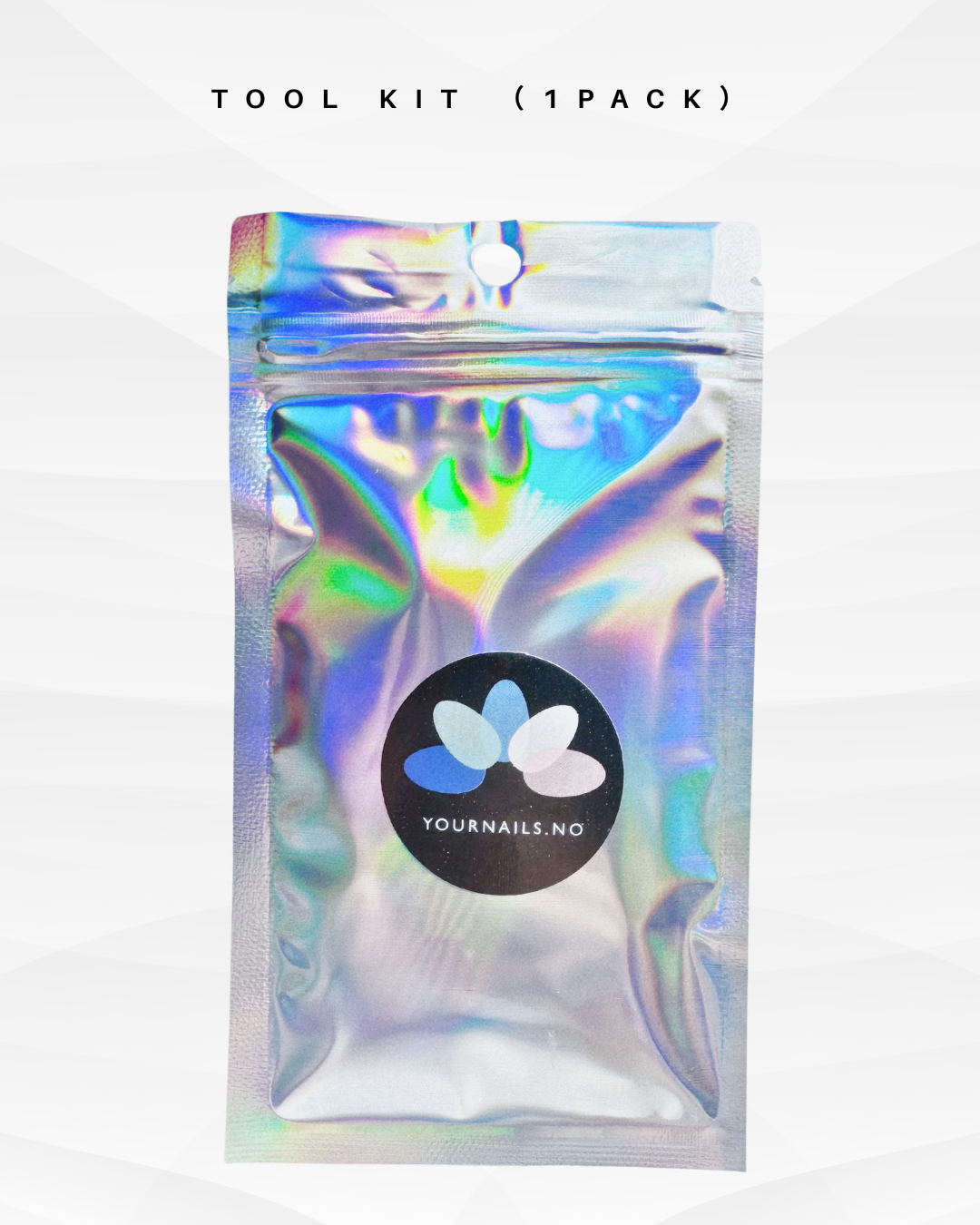 Yournails emballasje – holografisk pose