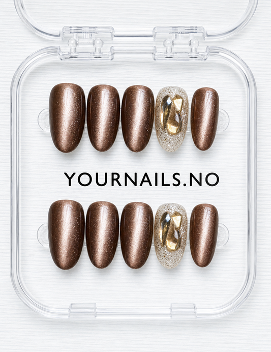 Chocolate Luxe – sett med 10 korte løsnegler